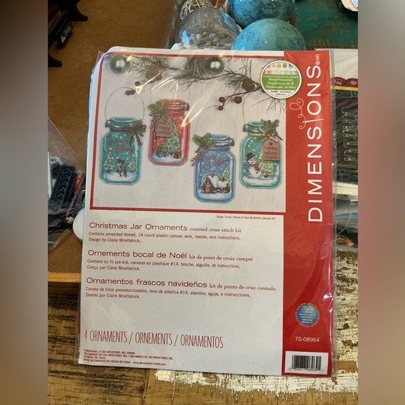 Other - Dimensions Christmas Jar Ornaments Kit